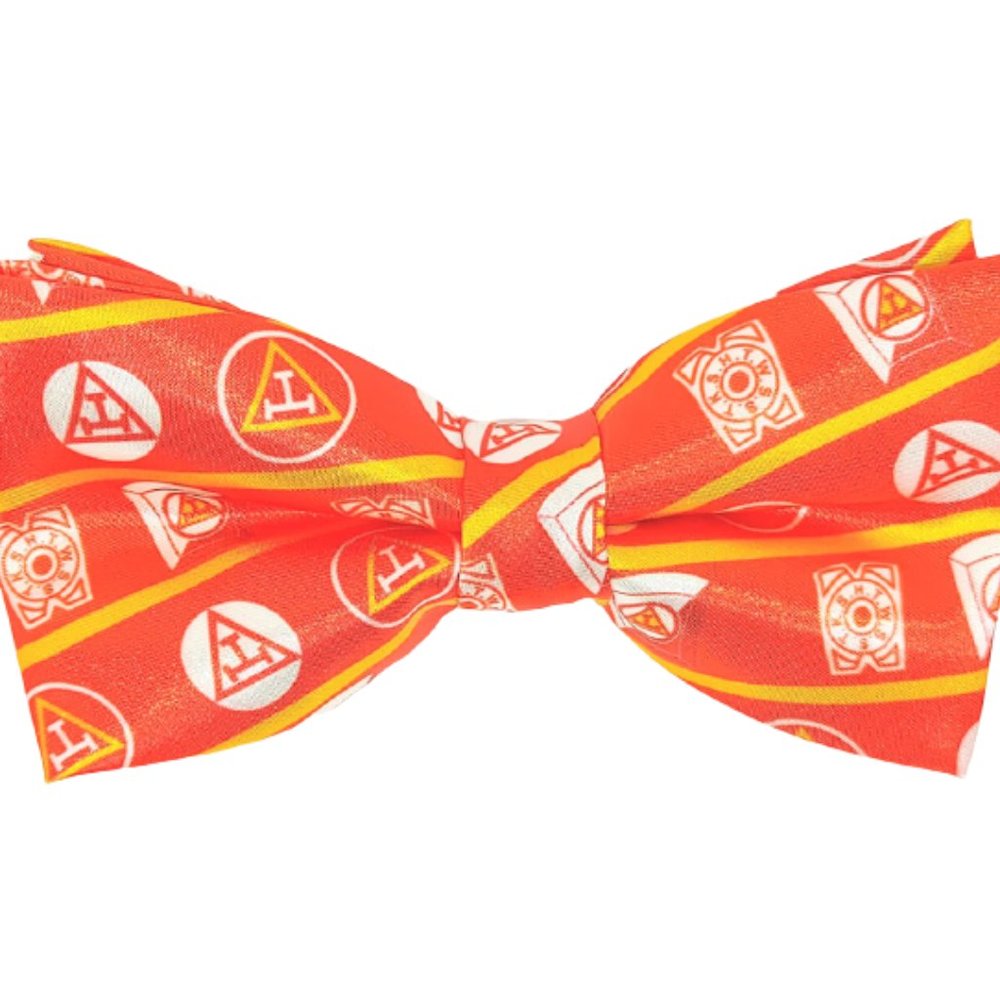 Royal Arch Mason New! Mens Bow tie red RAM